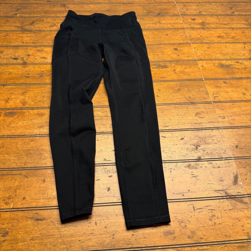 Balance Collection Black Pocket Leggings Womens Size Small Athleisure Activewear